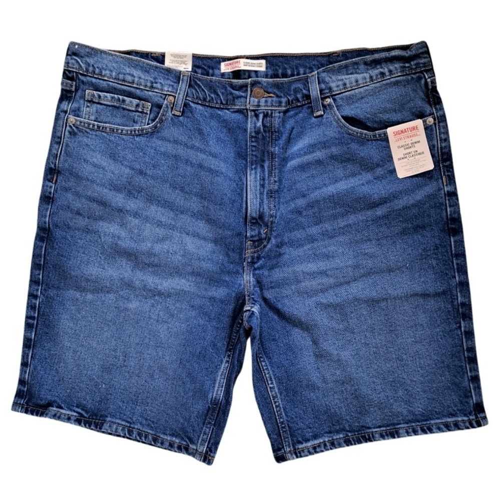 Signature Levi's Classic Blue Denim Men's Shorts